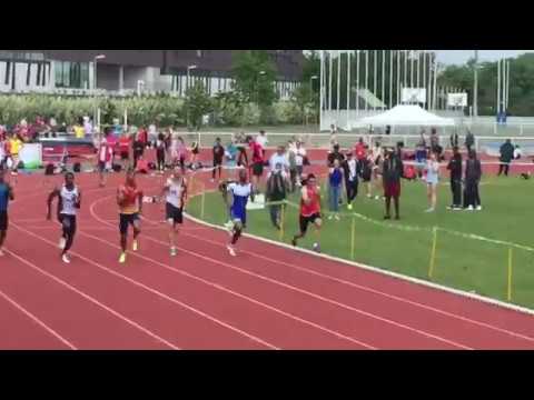 Interclubs N1A Pontoise 20/05/18 : 100m TCM finale 1