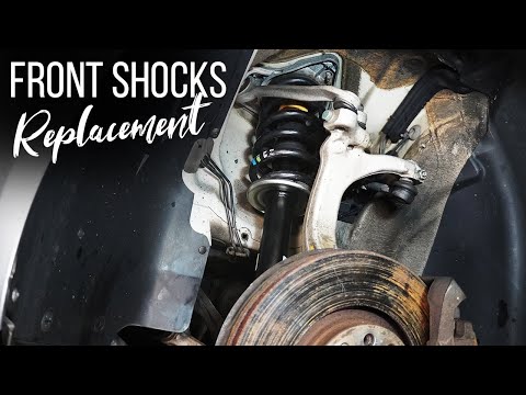 B7 Audi A4 Front Shocks Replacement The Easy Way 2005-2008