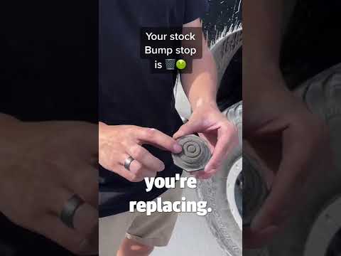 Remove the useless bump stops on your truck and upgrade to SumoSprings