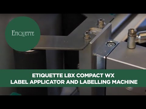 Etiquette LBX Compact WX Label Applicator and Labelling Machine