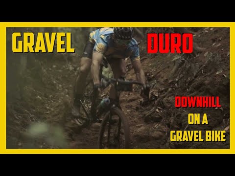 GRAVELDURO - Downhill on a Gravel Bike
