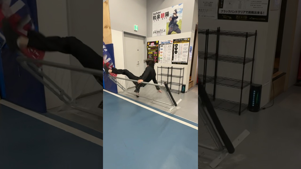 【悲報】調子乗った中学生、パルクールで施設をぶっ壊す