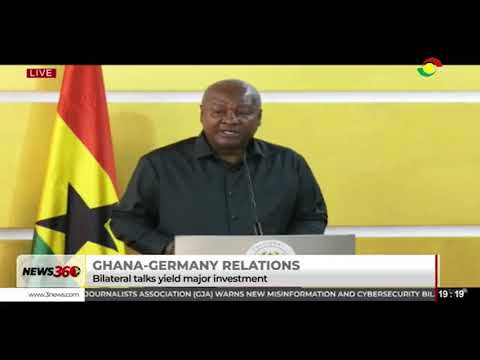 Ghana-Germany relations: Bilateral talks secure major investment deals for key sectors