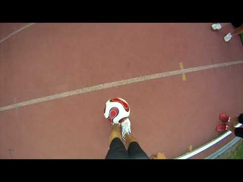 GoPro 1st person freestyle football - Super Ball 2012 Prague
