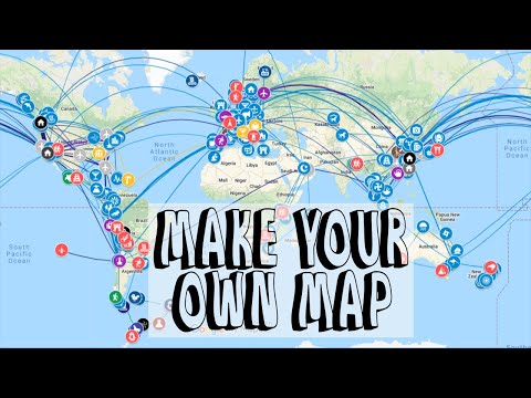 Make your own travel map with Google MyMaps (Shareable, Customizable & Impressive!) [QUICK TUTORIAL]