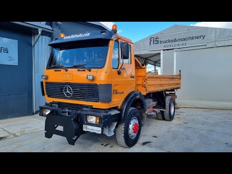 MERCEDES BENZ 1935 AK 4x4 meiller tipper - FIŠ TRUCKS SLOVENIA