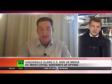 'US, UK media are slaves of security apparatus'   Greenwald