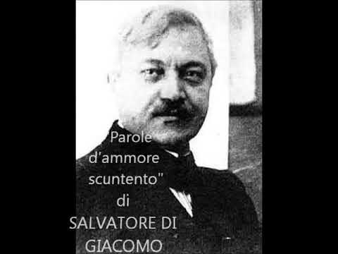 Salvatore Di Giacomo: "PAROLE D'AMMORE SCUNTENTO " - Le videopoesie di Gianni Caputo