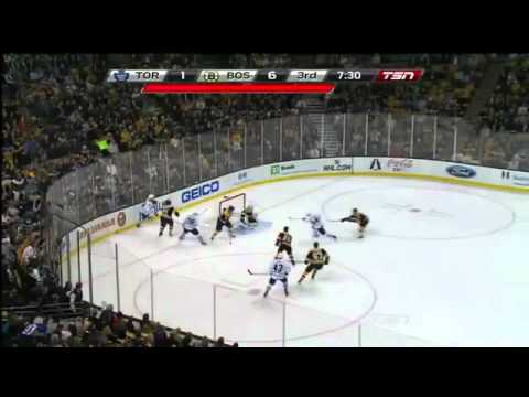 Leafs @ Bruins - Mikhail Grabovski Goal