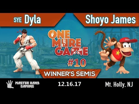 OMG 10 - Shoyo James (Diddy Kong) vs. SYE | Dyla (Ryu) - Winner's Semifinals