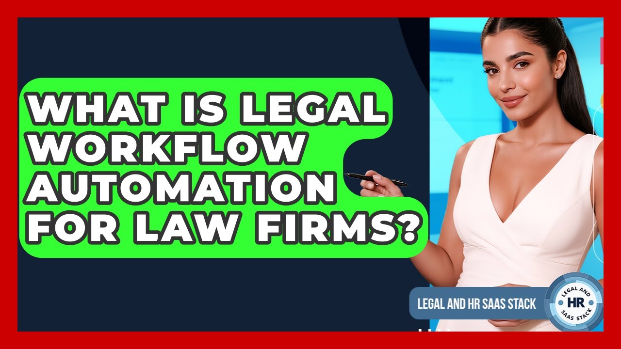What Is Legal Workflow Automation For Law Firms? - Legal And HR SaaS Stack