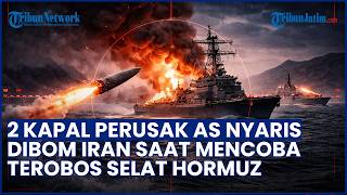 Dibidik Rudal IRGC! 2 Kapal Perusak AS Nyaris Dibom Iran saat Coba Terobos Selat Hormuz