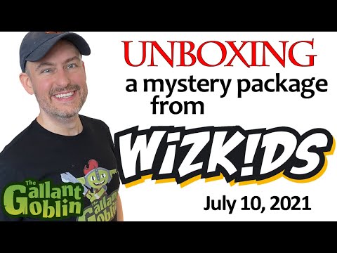Unboxing a package from WizKids! - July 10, 2021