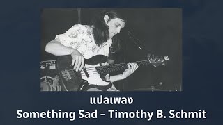แปลเพลง Something Sad - Timothy B. Schmit (Thaisub ความหมาย ซับไทย)
