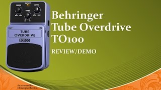 Video thumbnail for Review/Demo of the Behringer TO100 Tube Overdrive by Chris Benton