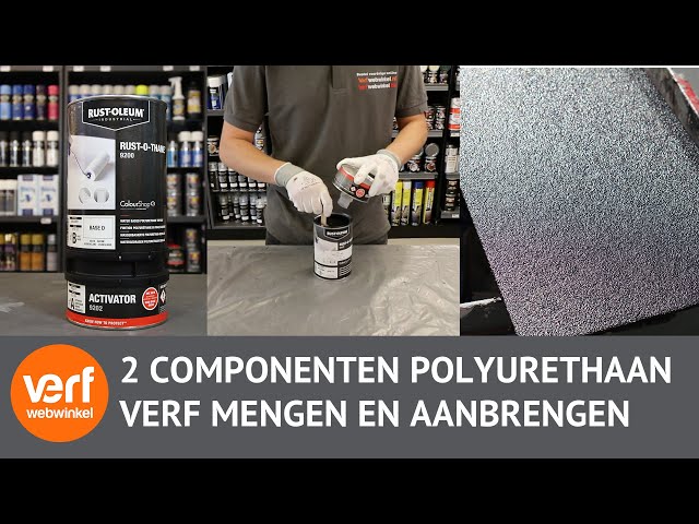 Rust-Oleum 9200 Rust-O-Thane - op kleur gemengd - 1L (Incl. Activator)-image