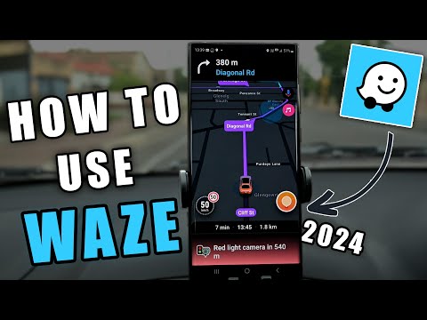 How to Use Waze (2024) - How to Use Waze in Car
