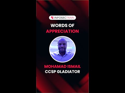 CISSP InfosecTrain Review | Madhura Kakade CISSP Gladiator | CISSP Success Stories