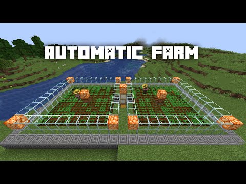 Simple Fully Automatic Villager Crop Farm | Minecraft 1.19+ Tutorial