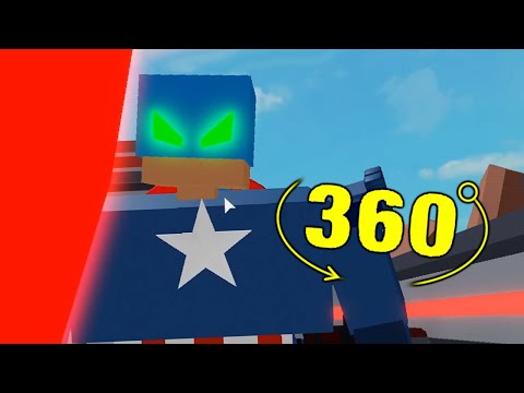 ROBLOX PIGGY CAPTAIN AMERICA JUMPSCARE 360