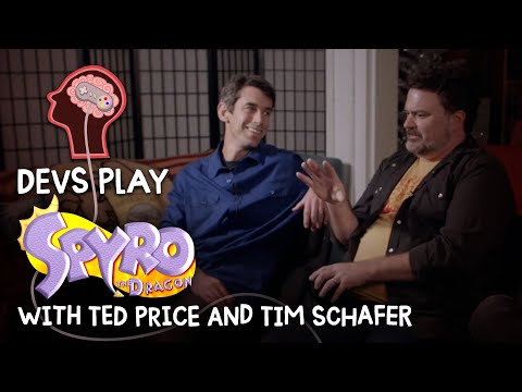 Devs Play S2E01 · "Spyro The Dragon" with Ted Price and Tim Schafer