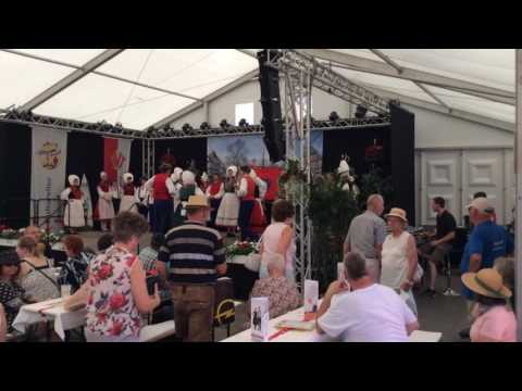 1. Auftritt der Lauterbacher Trachtengilde auf dem Hessentag 2017 (Rüsselsheim, Trachtenland Hessen)