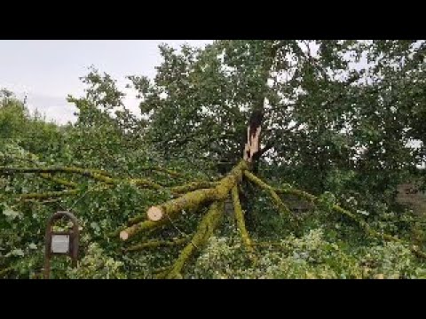 Audros padariniai Ukmergėje (2021.07.17)