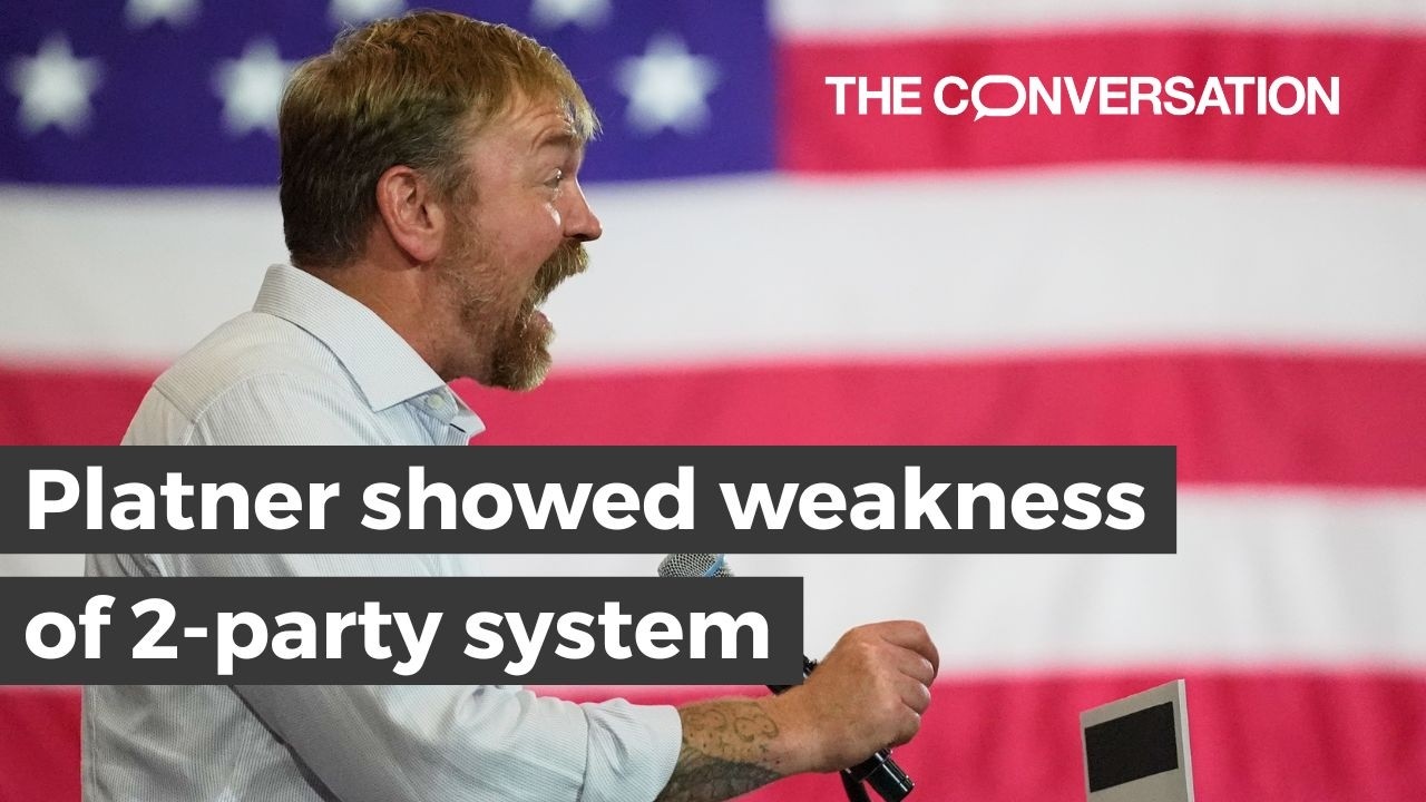 Platner showed weakness of 2-party system - YouTube