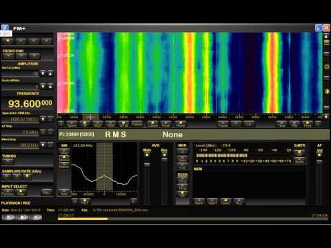 FM DX sporadic E in Holland: Italy Radio Marte Siracusa 93.6 MHz 1834km 21-6-155