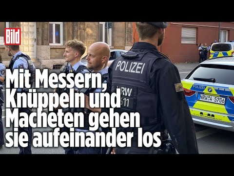 Großfamilien liefern sich Massenschlägerei | Castrop-Rauxel