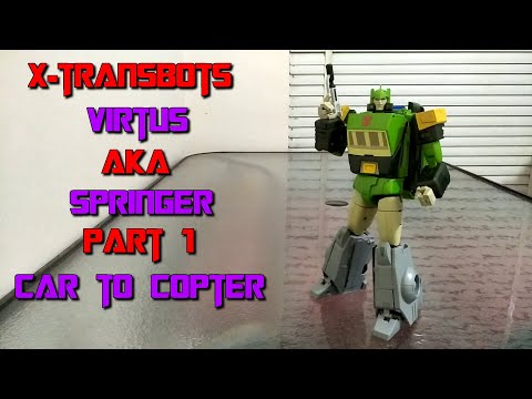 X-Transbots Virtus aka Springer Part 1