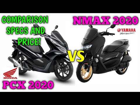 HONDA PCX 150 VS YAMAHA NMAX 155 / COMPARISON SPECS AND PRICE 2020!