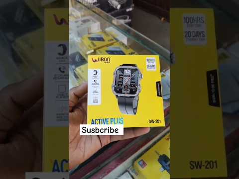 Ubon Bluetooth Smartwatch Active Plus SW-201 || Ubon Bluetooth Smart Watch #ubon #smartwatch #sw201
