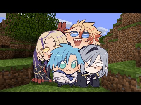 【MINECRAFT】First ever collab with our JP senpais!!!