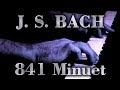 Johann Sebastian BACH: Minuet in G major, BWV 841