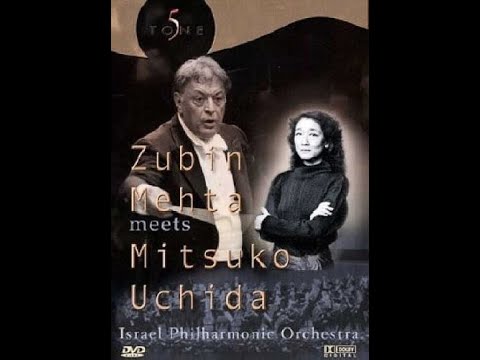 The Israel Philharmonic Orchestra (with Mitsuko Uchida) in Concert, conducted by Zubin Mehta - video