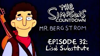 The Simpsons Countdown # 32: Lisa&#39;s Substitute Had Better Vote in the Election!