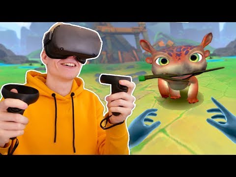 Virtual Reality Pet Simulator! Bogo VR (Oculus Quest Gameplay)