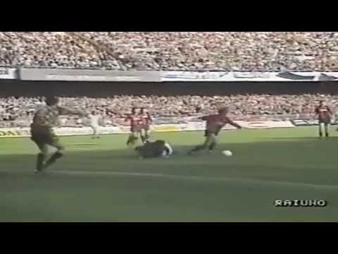 Serie A 1990-1991, day 22 Napoli - Genoa 1-0 (Zola)