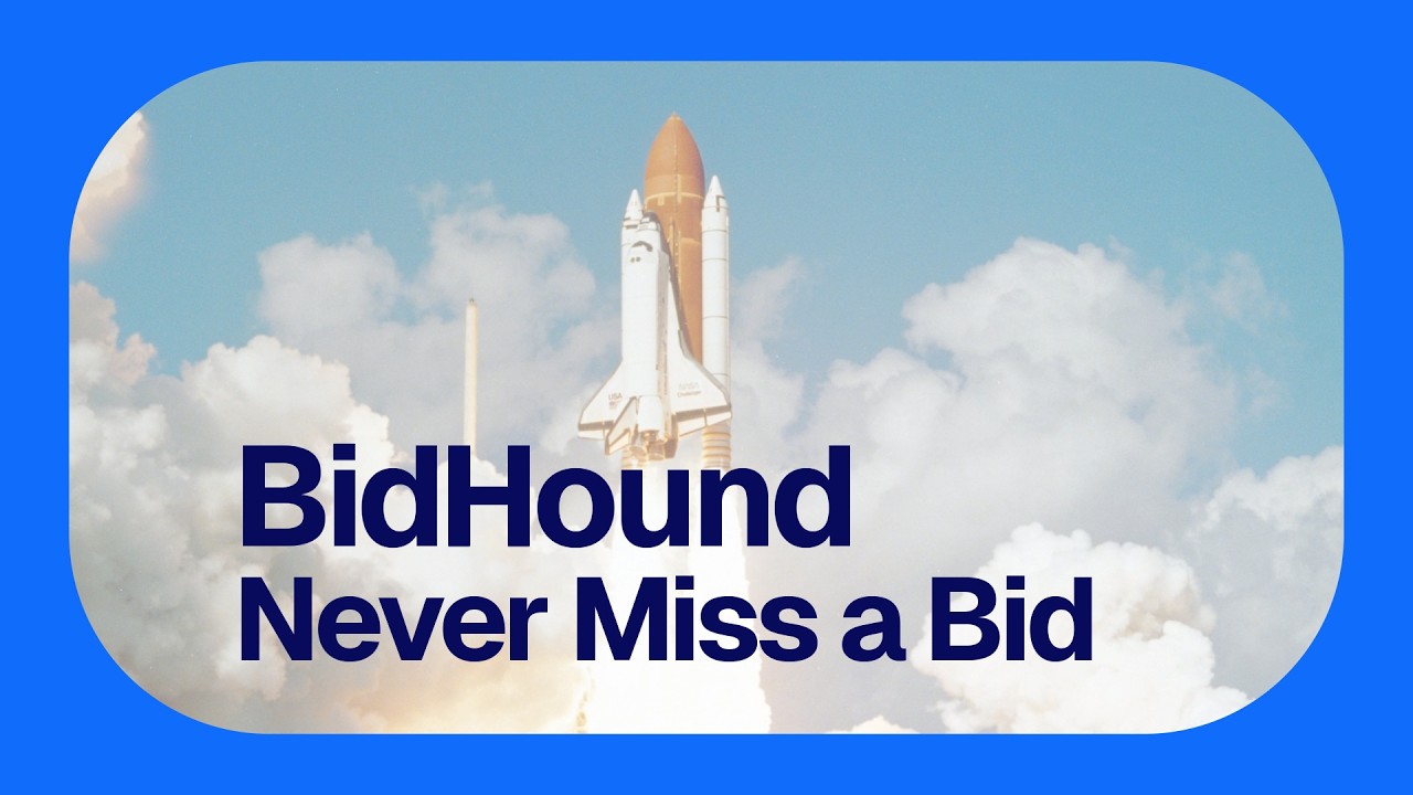 Stop Missing Government Bids — BidHound Is Live