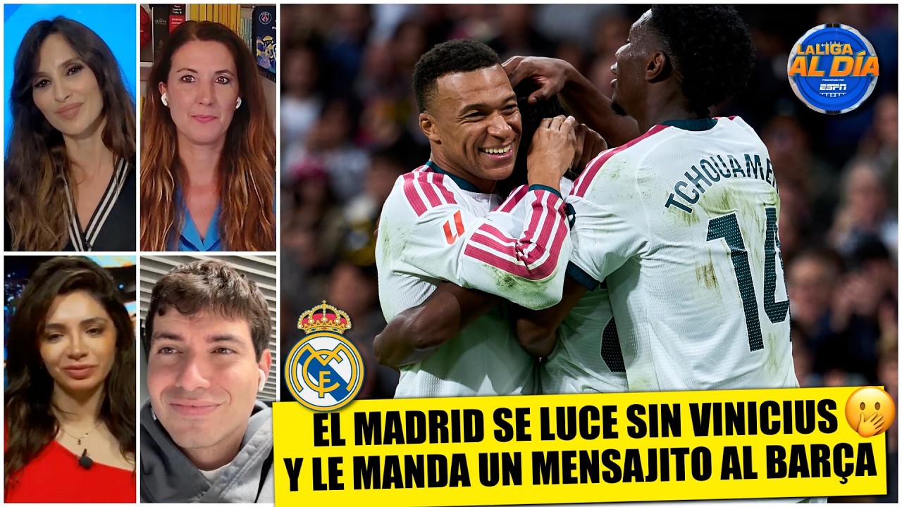 EL REAL MADRID SIN VINICIUS llega CON CONFIANZA al CLÁSICO tras golear al SEVILLA | La Liga al Día