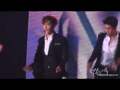 [FANCAM] JYP Nation in Japan 2011 - I Hate You + I'll Be Back + Heartbeat  (Chansung focused)
