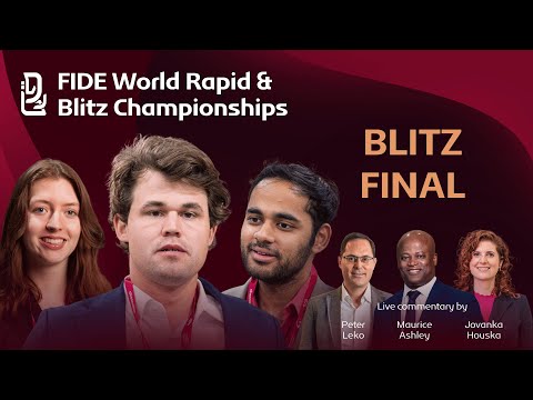 CHESS | FIDE World Blitz Championship 2025 | FINAL | ft. Carlsen, Erigaisi, Roebers and more
