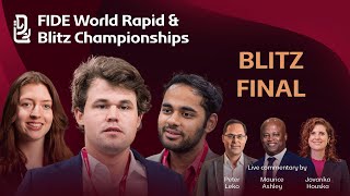 CHESS | FIDE World Blitz Championship 2025 | FINAL | ft. Carlsen, Erigaisi, Roebers and more