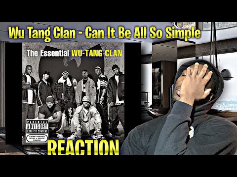 RAE & GHOST TOUGH! Wu-Tang Clan - Can It Be All So Simple REACTION | First Time Hearing!