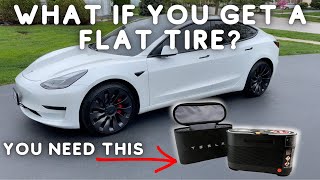 A MUST Have For Any Tesla Model 3 Owner! - Tesla Tire Repair Kit