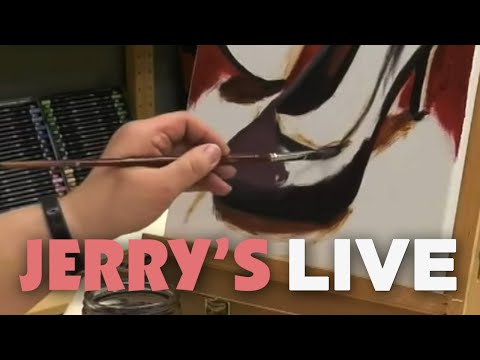 Jerry's LIVE Episode #134: Oil Painting Study Immediate Painting