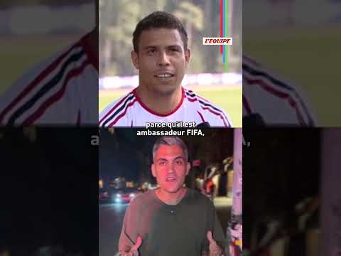 😂 5 ans de négociation pour avoir une interview de Ronaldo R9 #FIFAWorldCupOnYT #CoupeduMonde