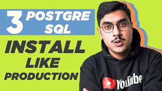 HOW to INSTALL POSTGRESS on DOCKER for PRODUCTION