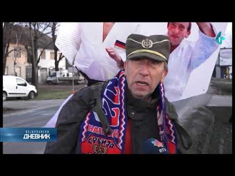 Stara Pazova: Užički Supermen krenuo pešice do Putina